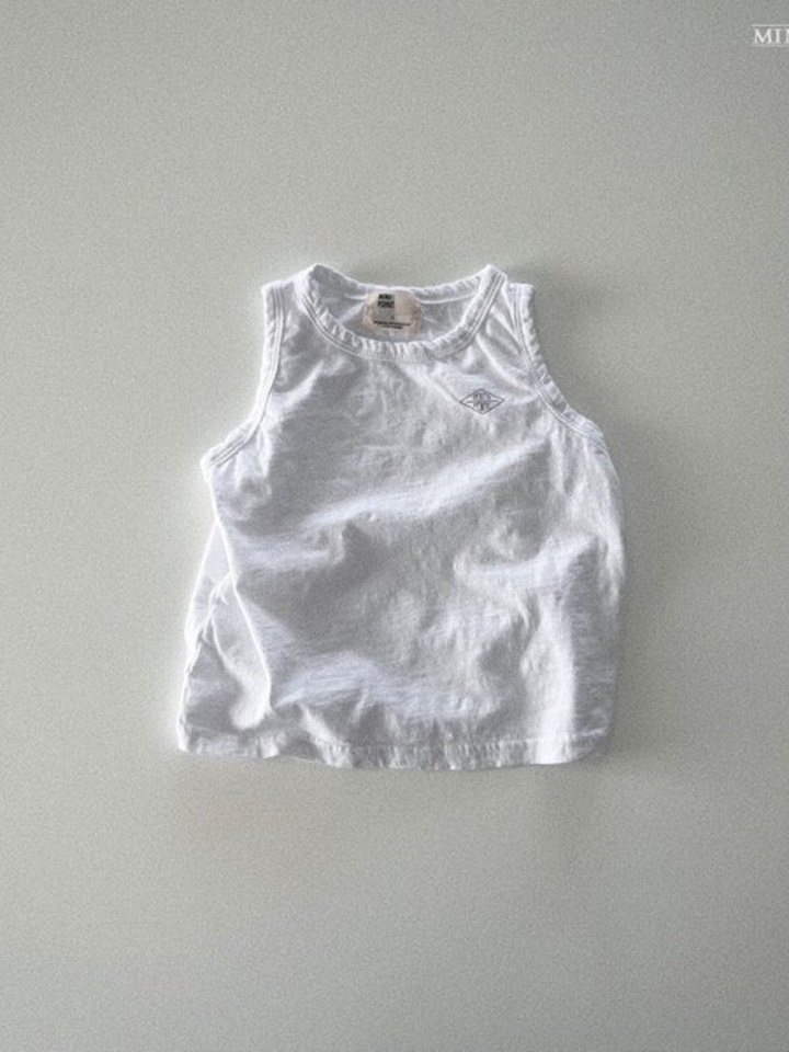 Paint Slub Sleeveless Tee