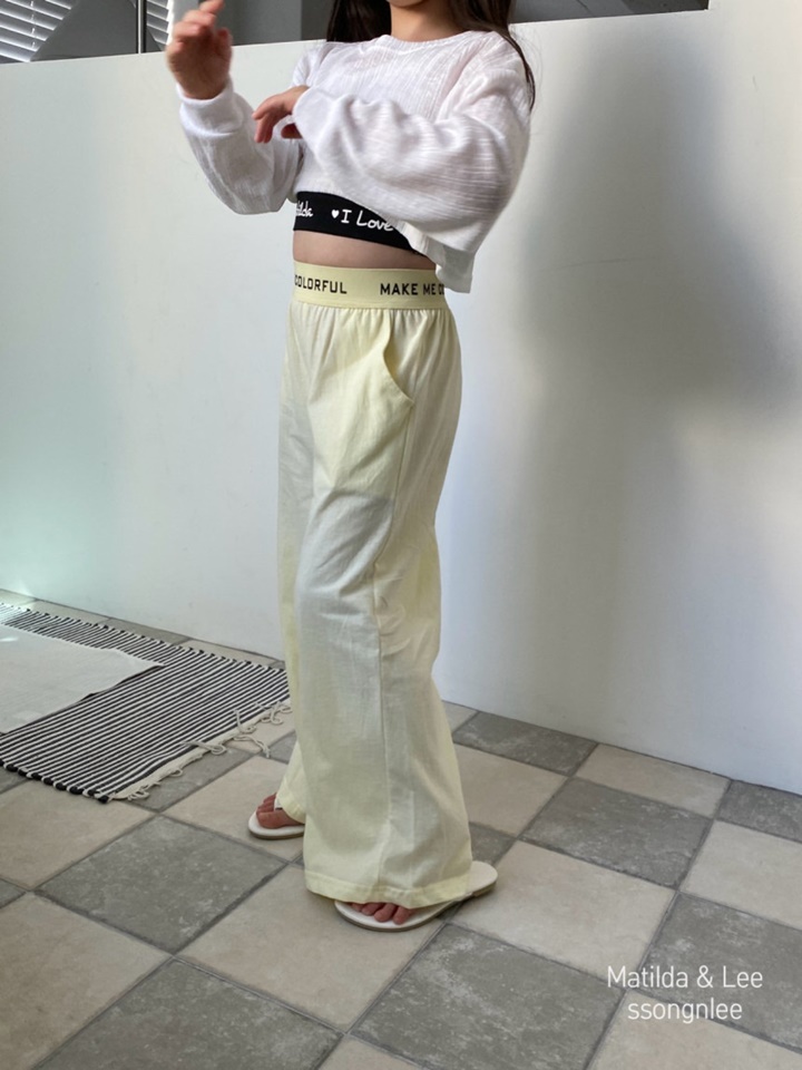 Summer Make Band Pants