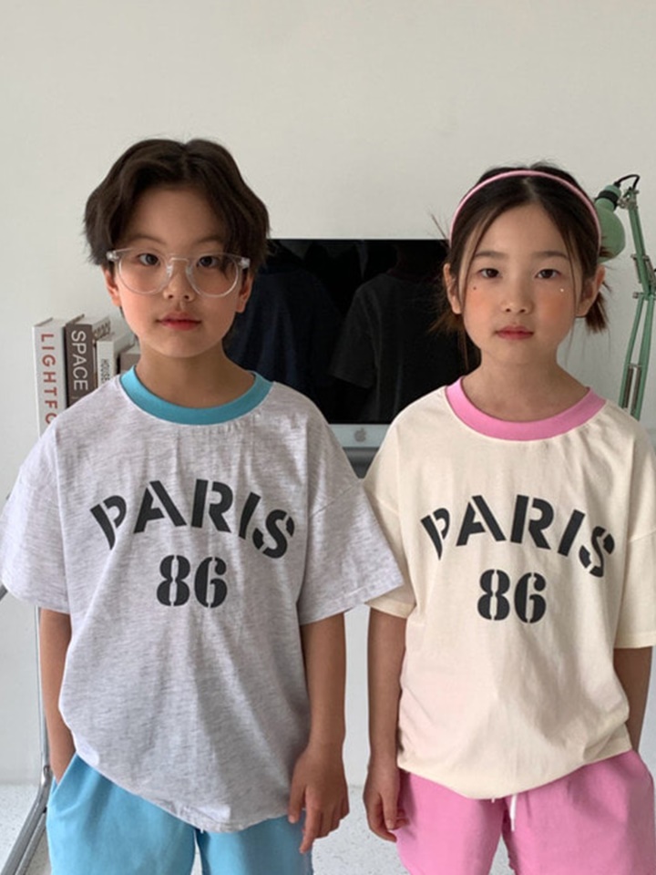 Paris Color Tee Paris Color Tee