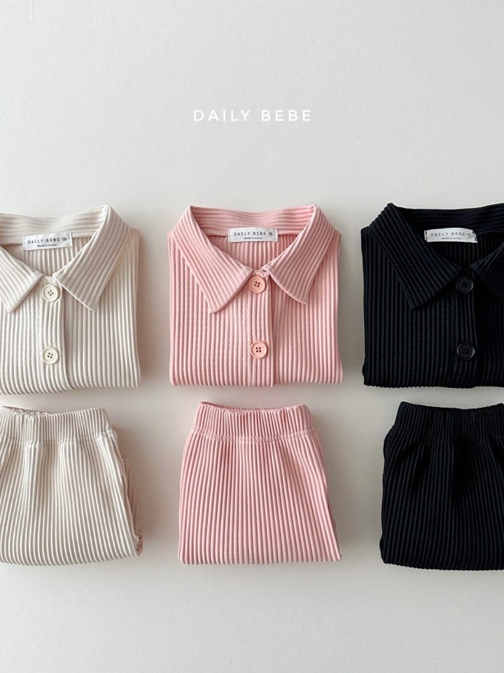 Little M Top Bottom Set Reg Animal Sambung main image 0