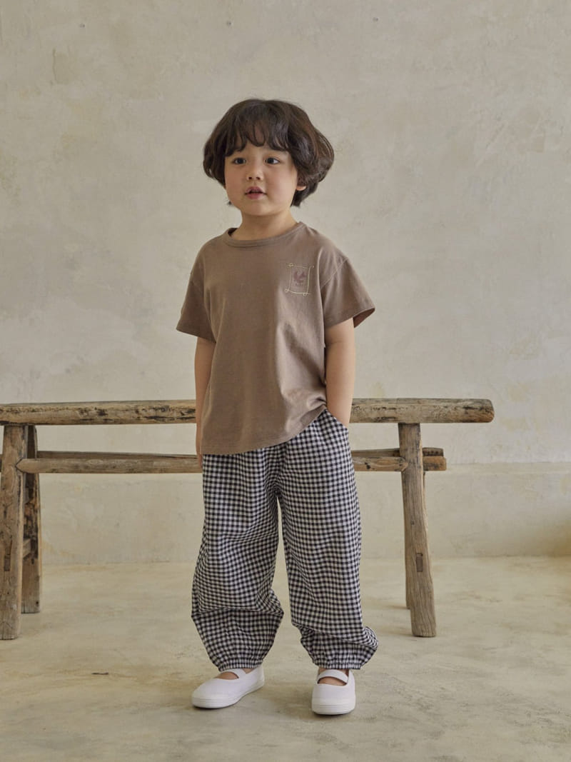 A-Market - Korean Children Fashion - #childofig - Bird Letter Tee - 6