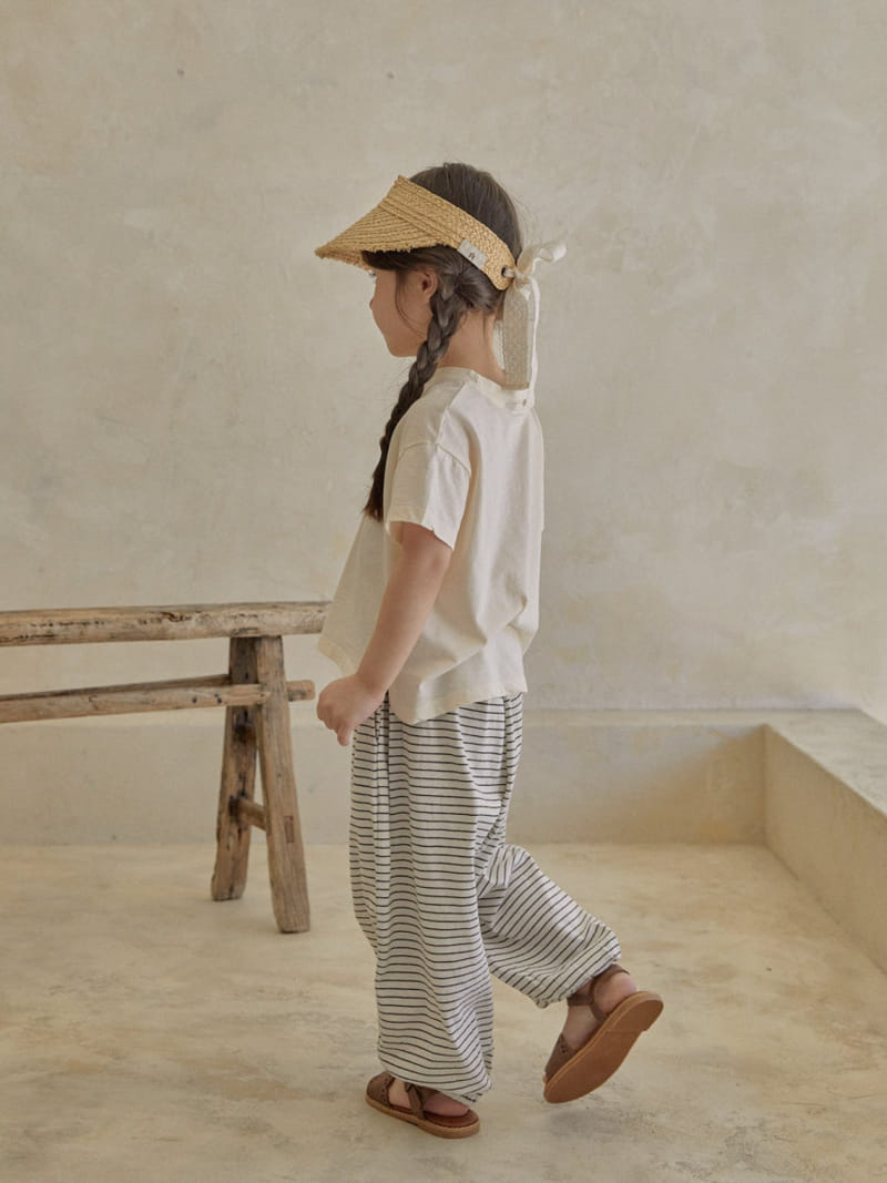 A-Market - Korean Children Fashion - #childrensboutique - Unbalance Slit Tee - 9