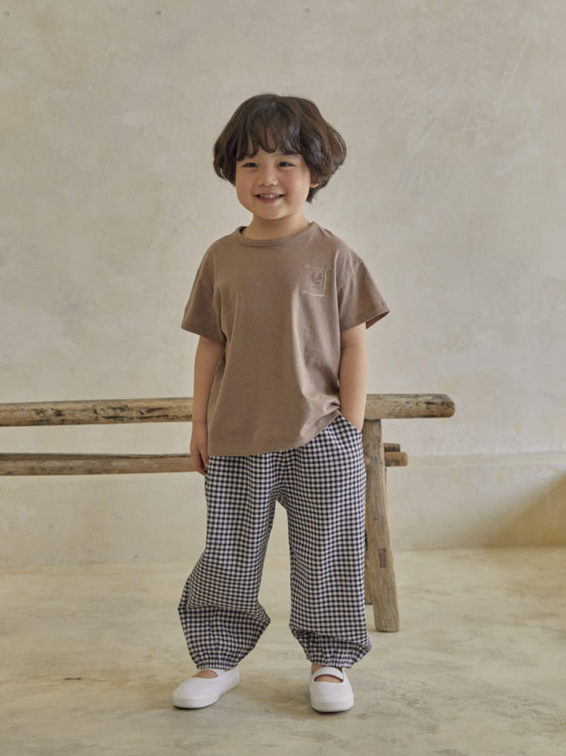 A-Market - Korean Children Fashion - #designkidswear - Check ST Ice Pants - 6