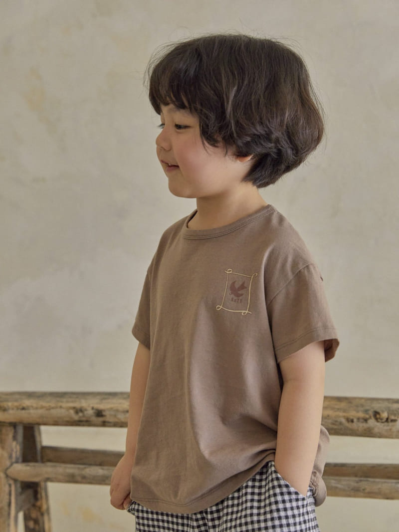 A-Market - Korean Children Fashion - #designkidswear - Bird Letter Tee - 8