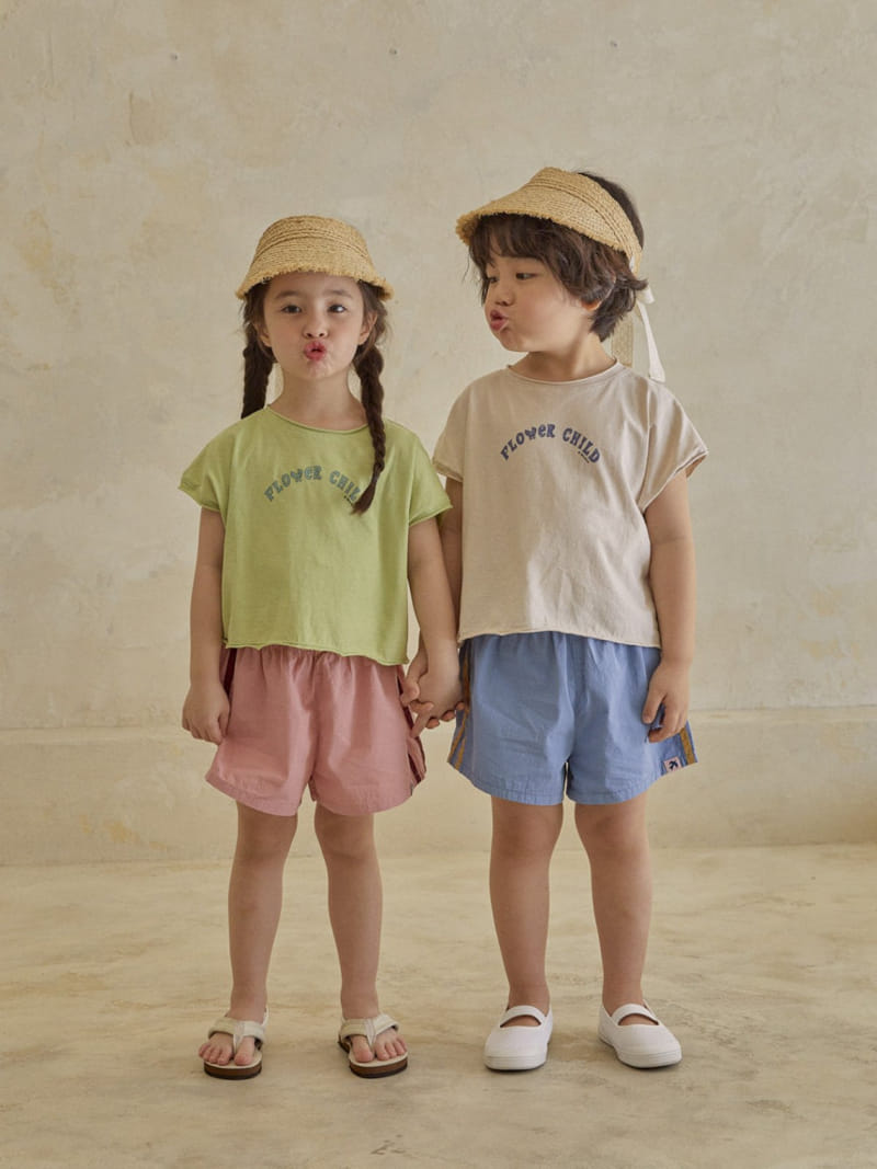 A-Market - Korean Children Fashion - #discoveringself - Flower Crop Tee - 10