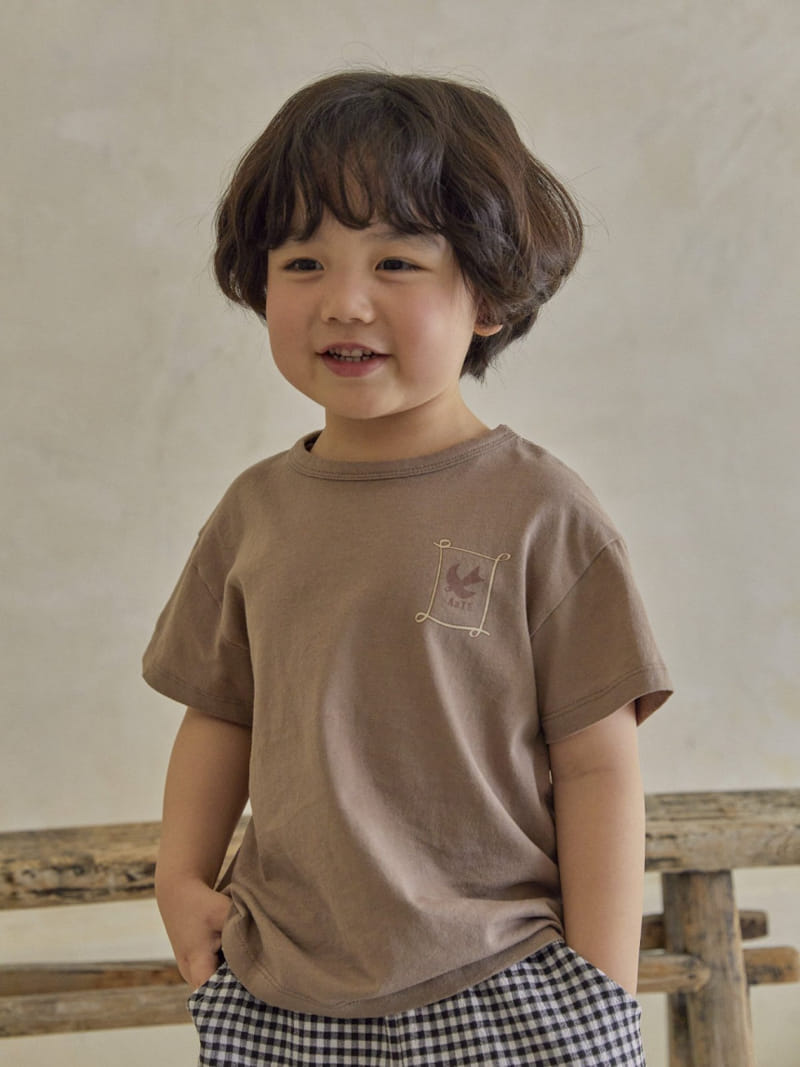 A-Market - Korean Children Fashion - #discoveringself - Bird Letter Tee - 9