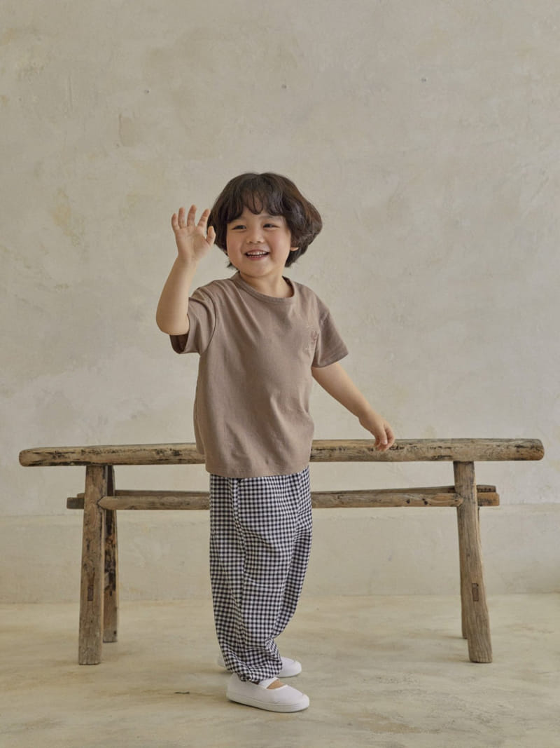A-Market - Korean Children Fashion - #fashionkids - Check ST Ice Pants - 8