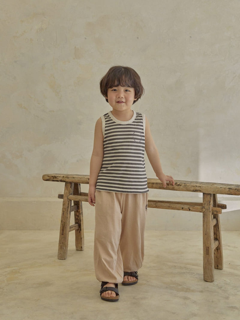 A-Market - Korean Children Fashion - #fashionkids - Circle A Sleeveless Tee - 7