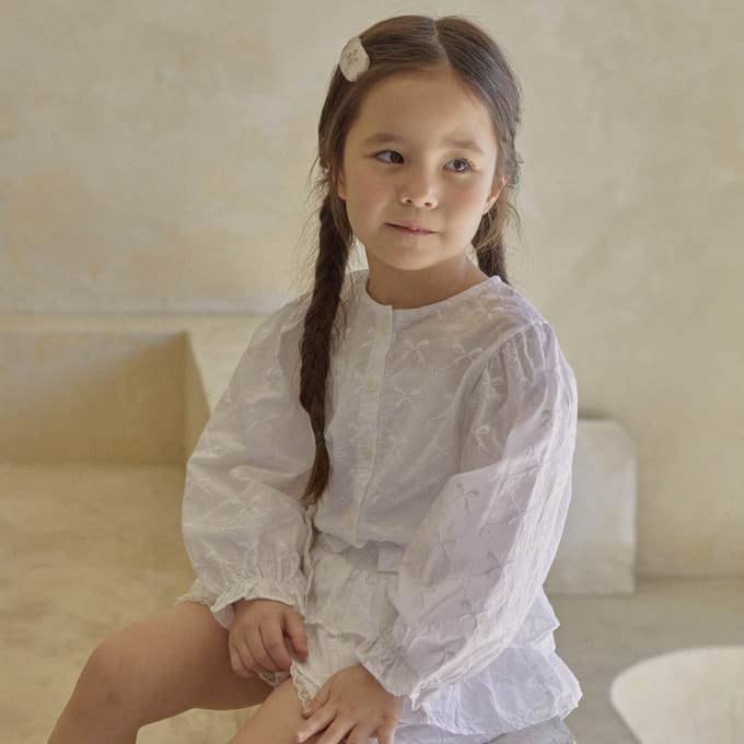 A-Market - Korean Children Fashion - #fashionkids - Ribbon Bolero 