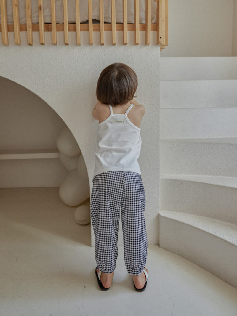 A-Market - Korean Children Fashion - #kidsshorts - Check ST Ice Pants - 9