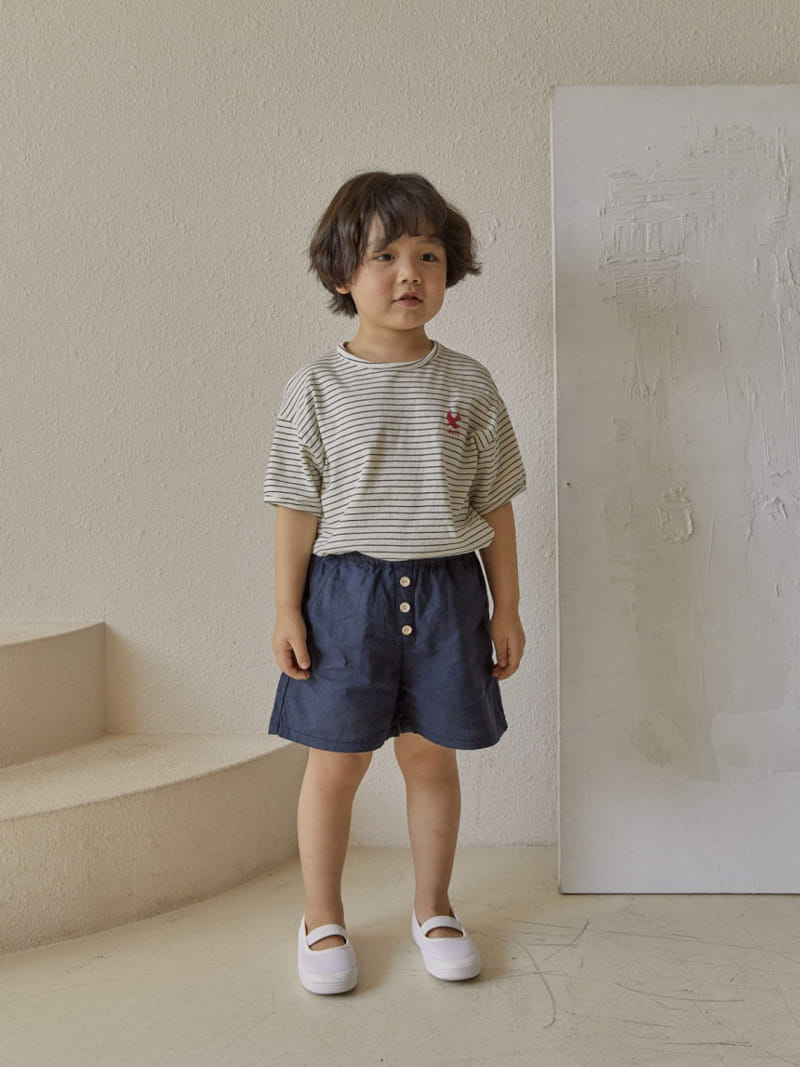A-Market - Korean Children Fashion - #kidsshorts - Button Pants - 6