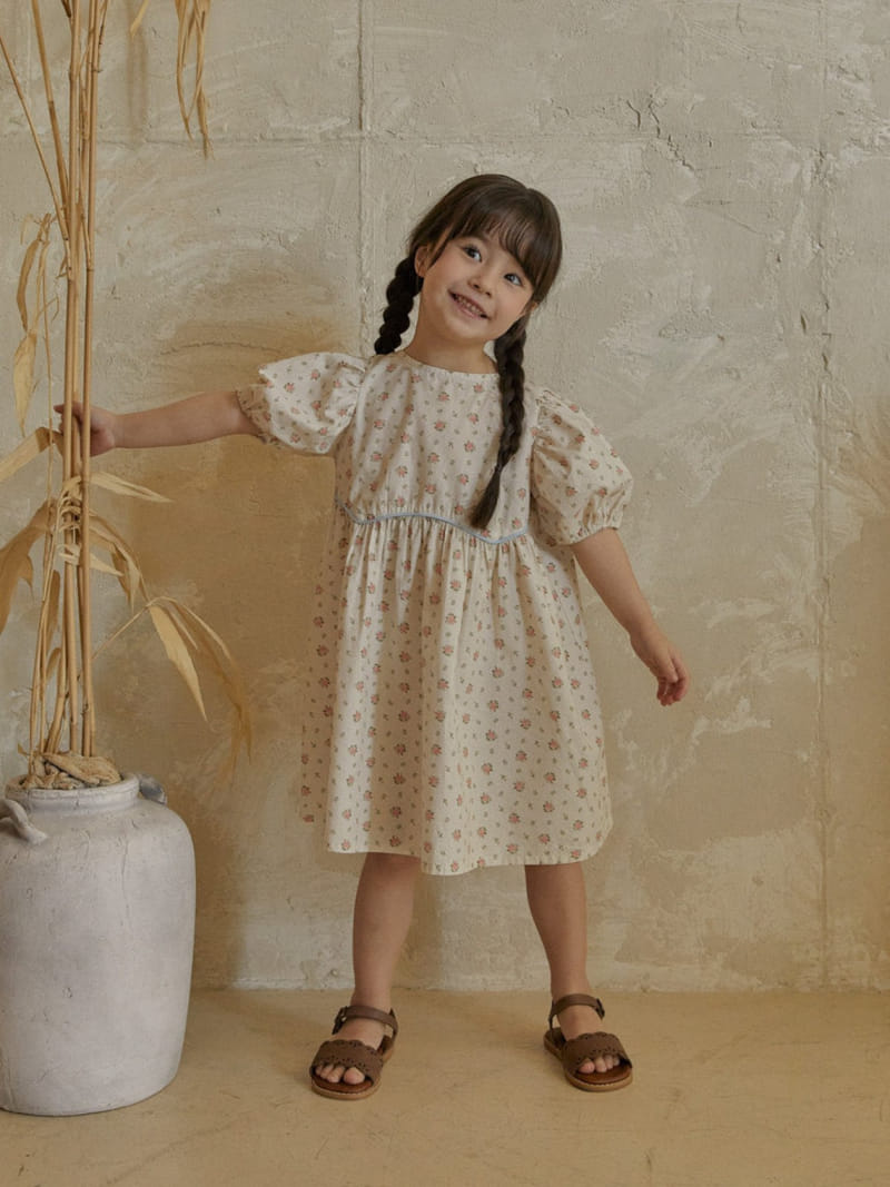 A-Market - Korean Children Fashion - #kidsshorts - Flower Bbing One-Piece - 5
