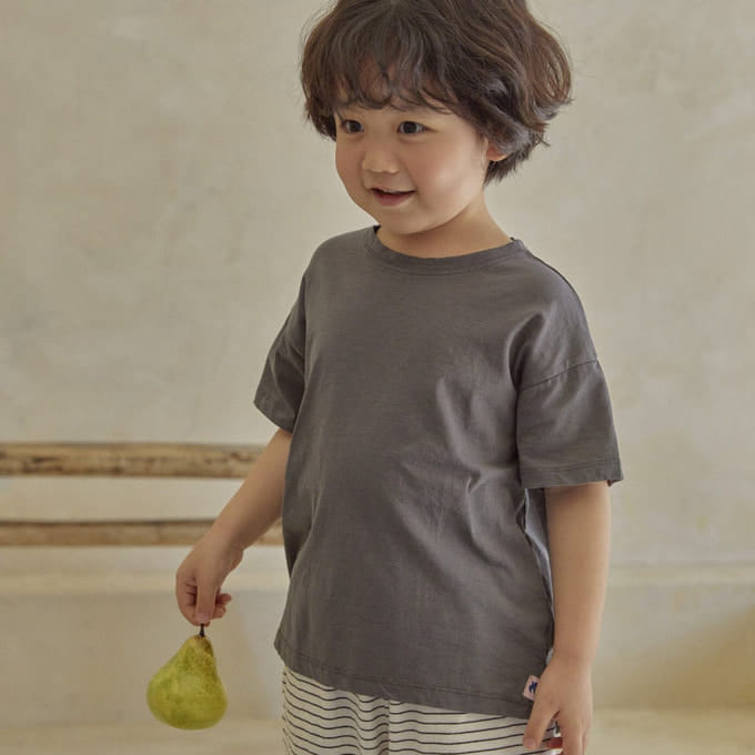 A-Market - Korean Children Fashion - #kidzfashiontrend - Unbalance Slit Tee