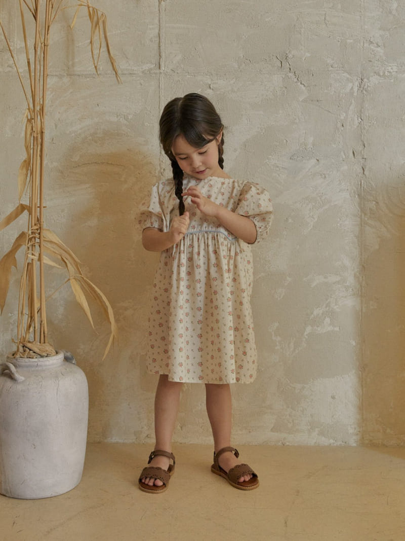A-Market - Korean Children Fashion - #kidzfashiontrend - Flower Bbing One-Piece - 7