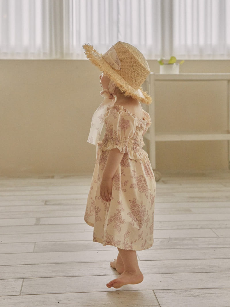 A-Market - Korean Children Fashion - #littlefashionista - Bonjour Flower Hat - 8