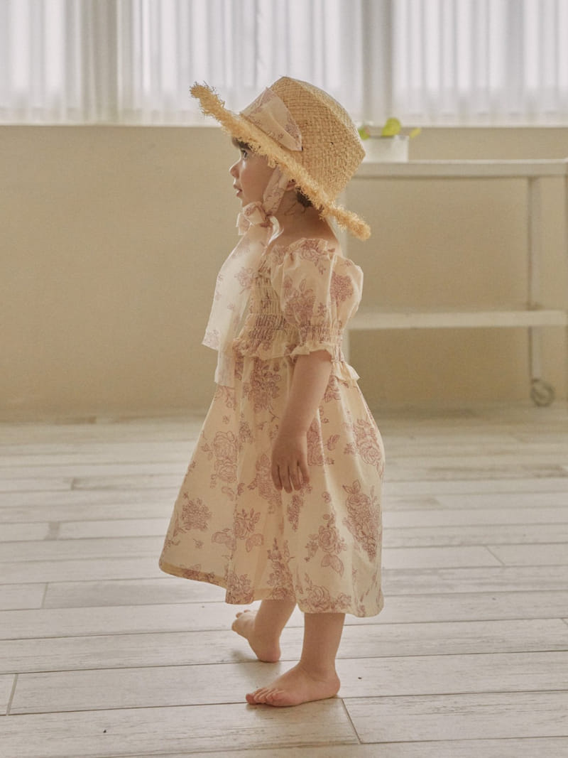 A-Market - Korean Children Fashion - #magicofchildhood - Bonjour Flower Hat - 9