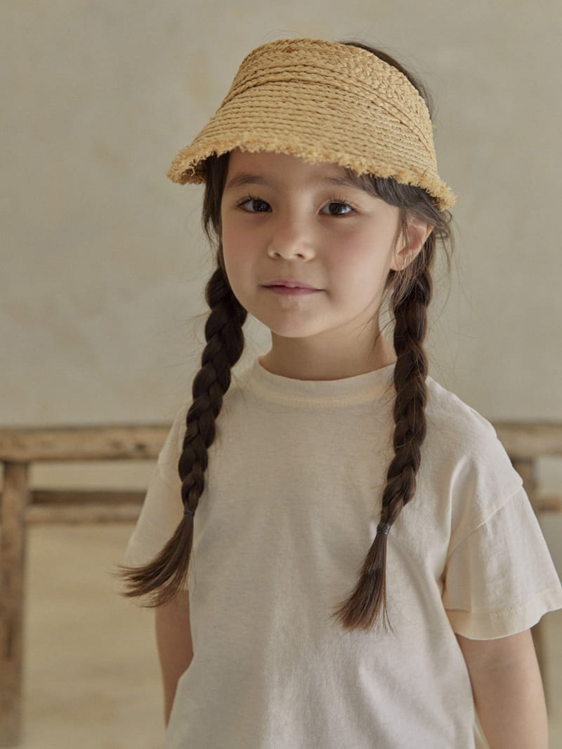 A-Market - Korean Children Fashion - #littlefashionista - Unbalance Slit Tee - 4