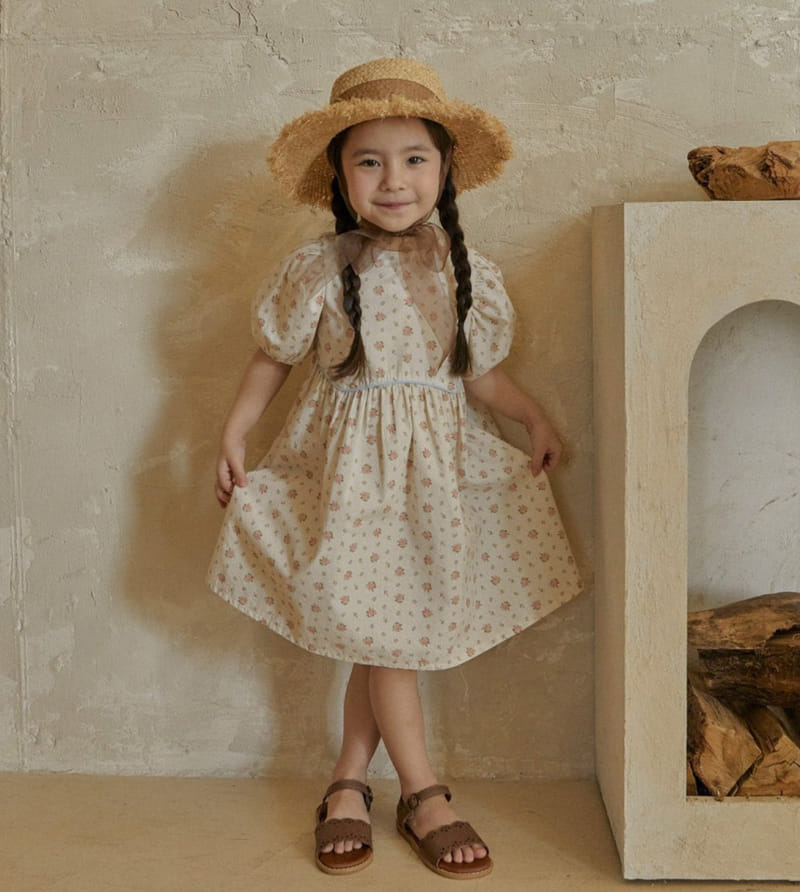 A-Market - Korean Children Fashion - #magicofchildhood - Flower Bbing One-Piece - 10