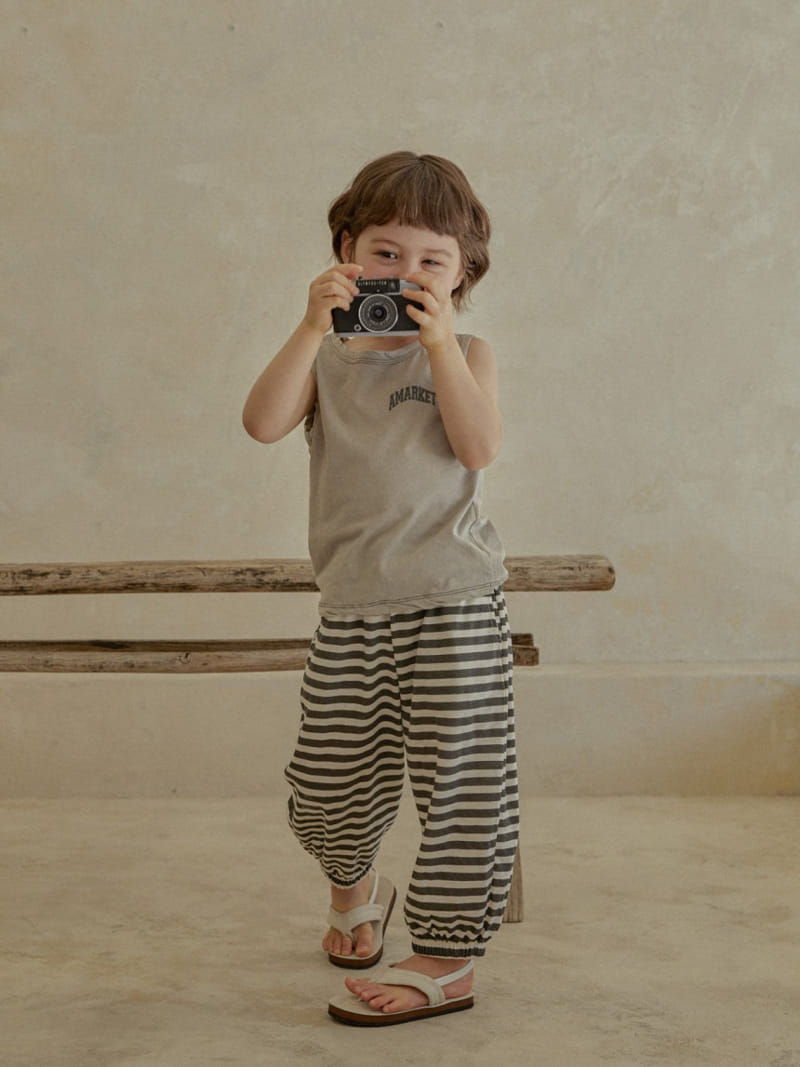 A-Market - Korean Children Fashion - #minifashionista - Big ST Summer Pants - 3