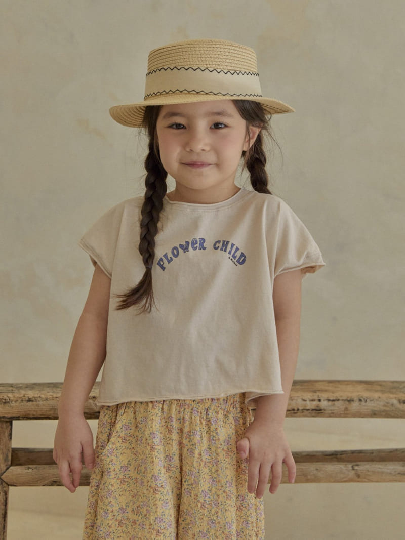 A-Market - Korean Children Fashion - #prettylittlegirls - Flower Crop Tee - 5