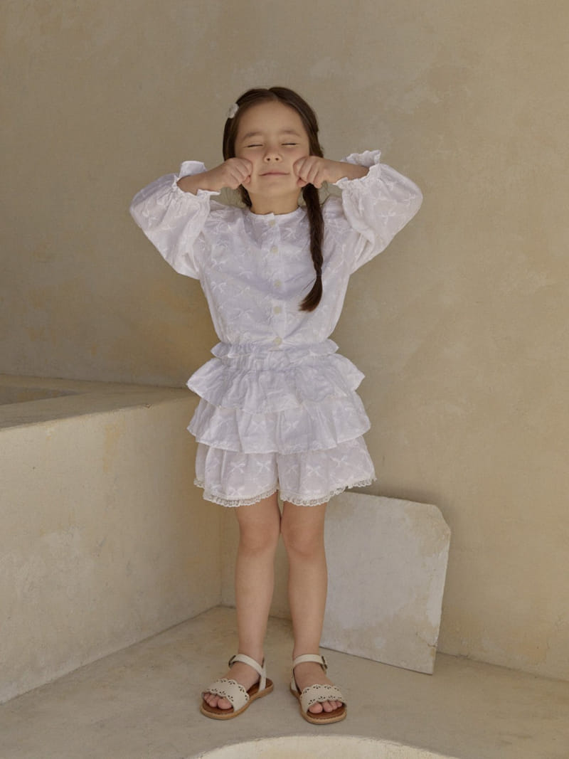 A-Market - Korean Children Fashion - #prettylittlegirls - Ribbon Bolero  - 9