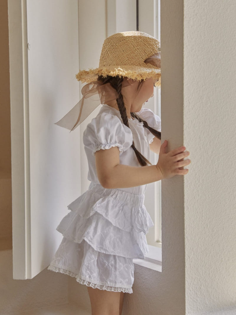 A-Market - Korean Children Fashion - #toddlerclothing - Ribbon Kan Kan Skirt Pants - 10
