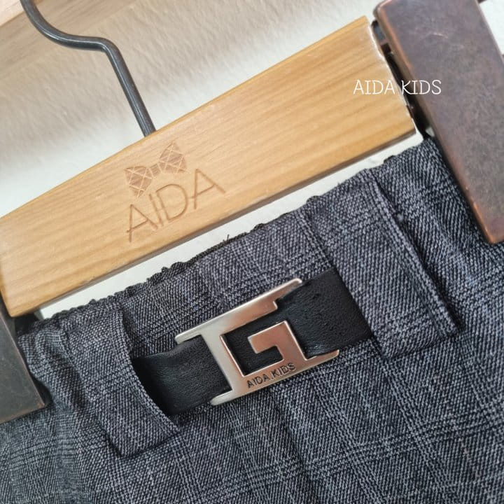 Aida - Korean Children Fashion - #Kfashion4kids - glen middle pants - 3