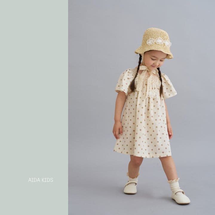 Aida - Korean Children Fashion - #childofig - Dotted Two-Way One-Piece - 6