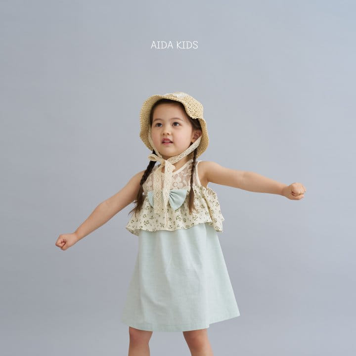 Aida - Korean Children Fashion - #childofig - Off-the-Shoulder One-Piece - 6