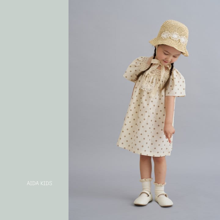 Aida - Korean Children Fashion - #childrensboutique - Dotted Two-Way One-Piece - 8