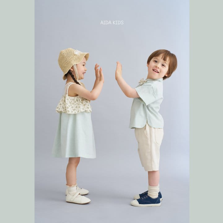 Aida - Korean Children Fashion - #fashionkids - Off-the-Shoulder One-Piece - 10