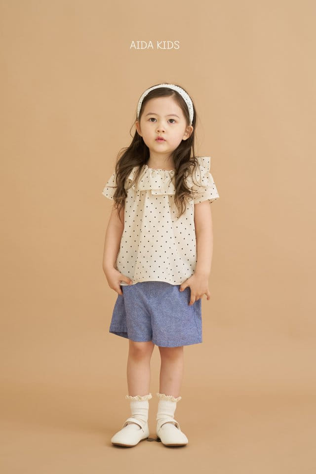 Aida - Korean Children Fashion - #fashionkids - Button Shorts - 2