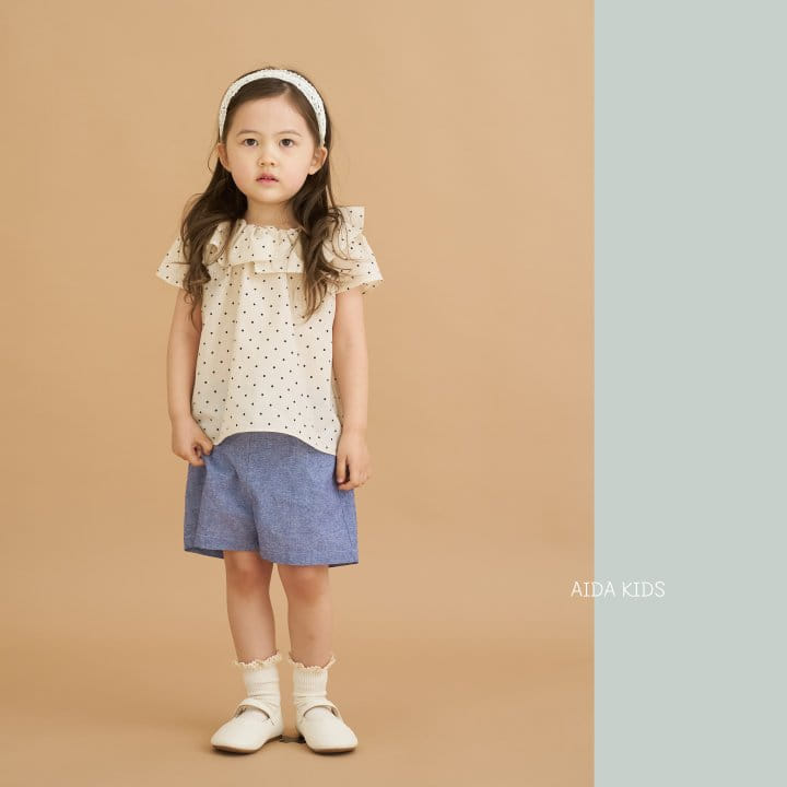 Aida - Korean Children Fashion - #kidsshorts - Button Shorts - 3