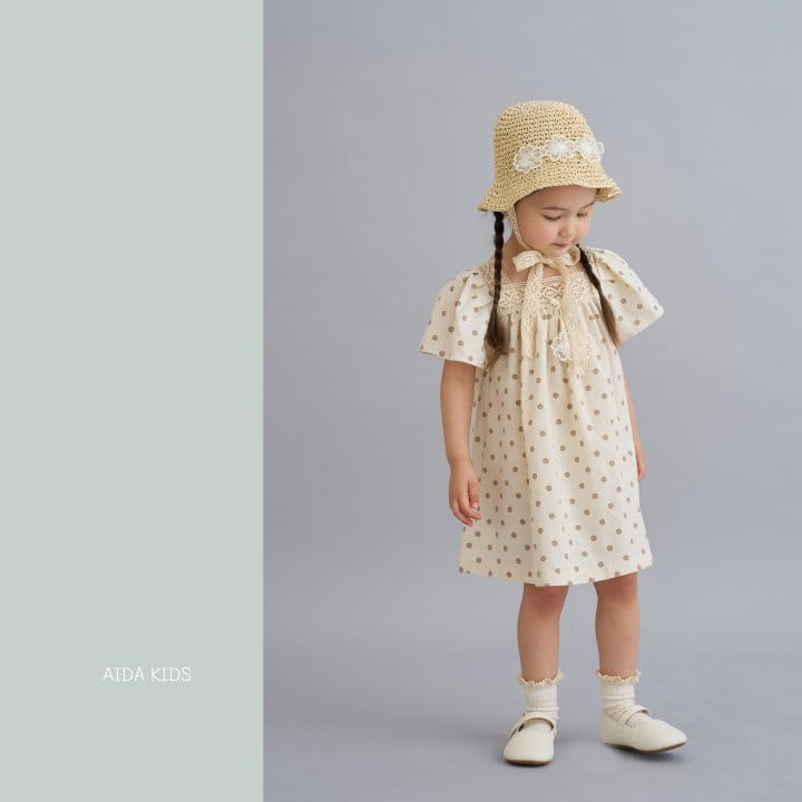 Aida - Korean Children Fashion - #magicofchildhood - Dotted Two-Way One-Piece - 3