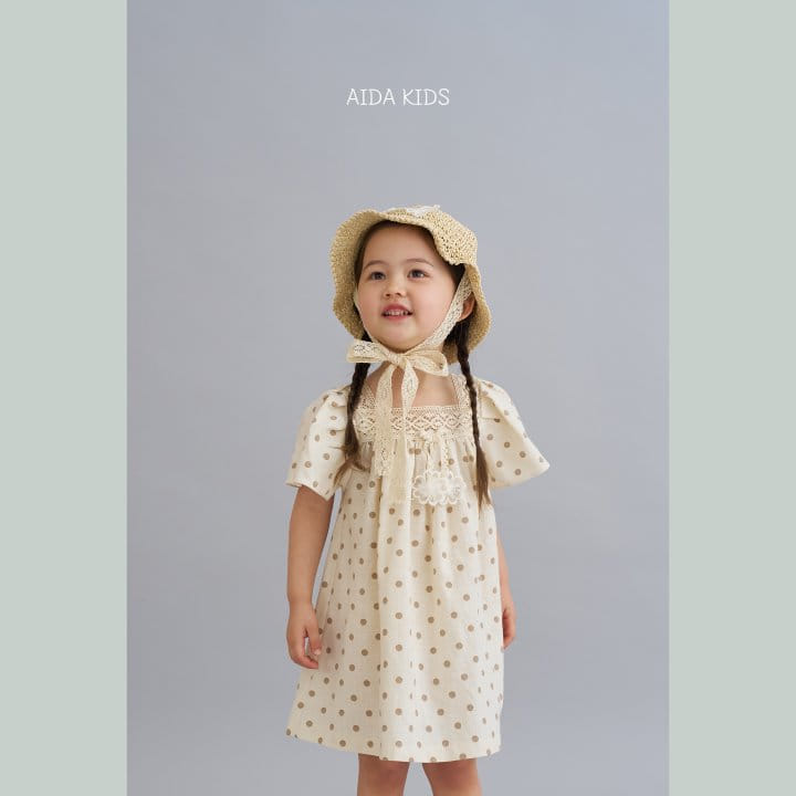 Aida - Korean Children Fashion - #magicofchildhood - Dotted Two-Way One-Piece - 4