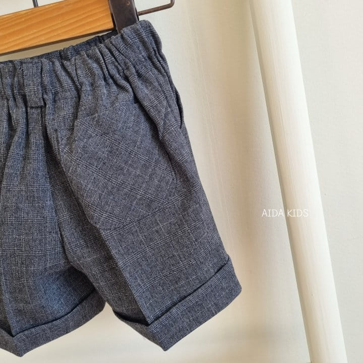 Aida - Korean Children Fashion - #minifashionista - glen middle pants - 6