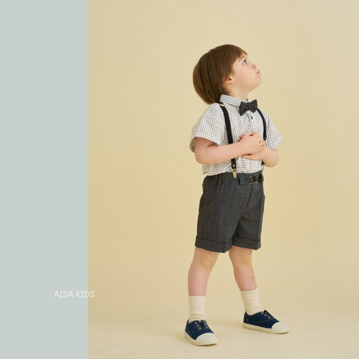Aida - Korean Children Fashion - #todddlerfashion - glen middle pants - 8