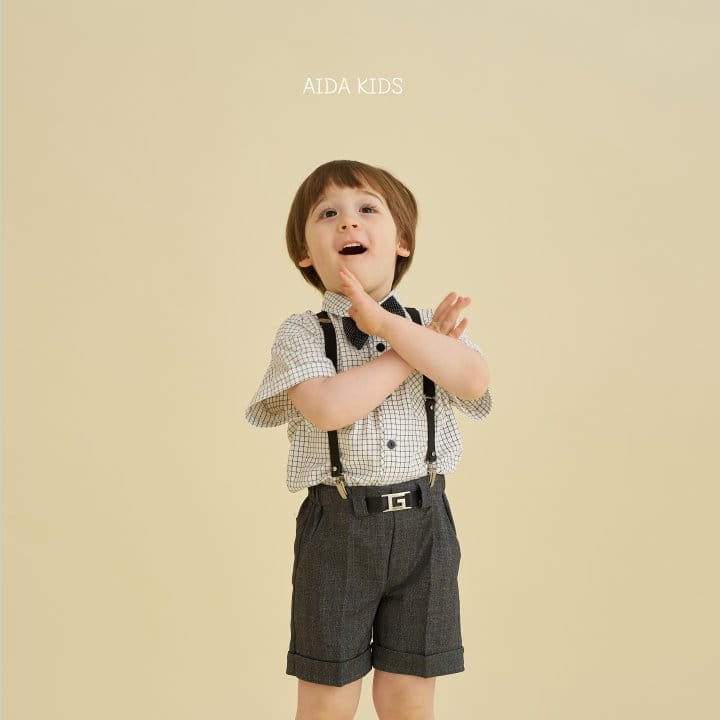 Aida - Korean Children Fashion - #toddlerclothing - glen middle pants - 9