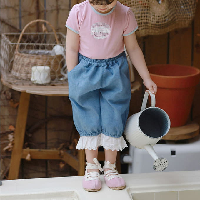 Amber - Korean Children Fashion - #fashionkids - Roush Denim Pants