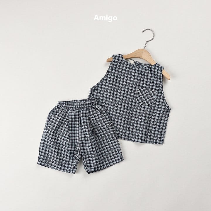 Amigo - Korean Children Fashion - #childofig - Double Check Pants - 11