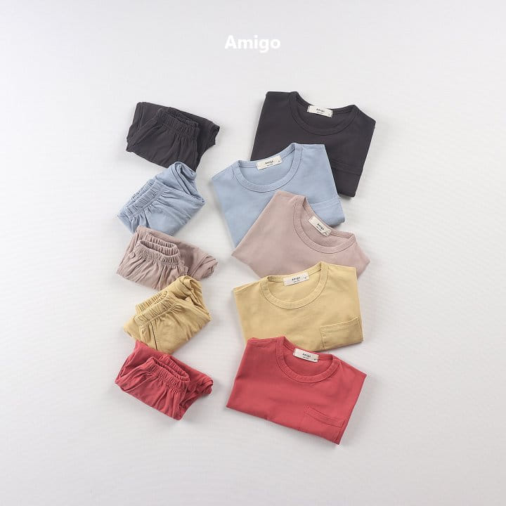 Amigo - Korean Children Fashion - #childofig - Melbern  Top bottom Set - 7