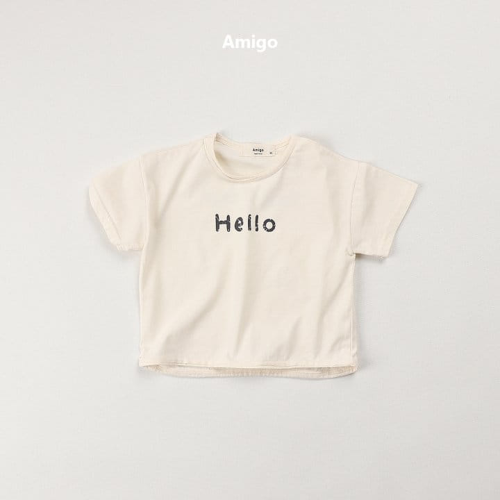 Amigo - Korean Children Fashion - #childofig - Hello Tee - 8