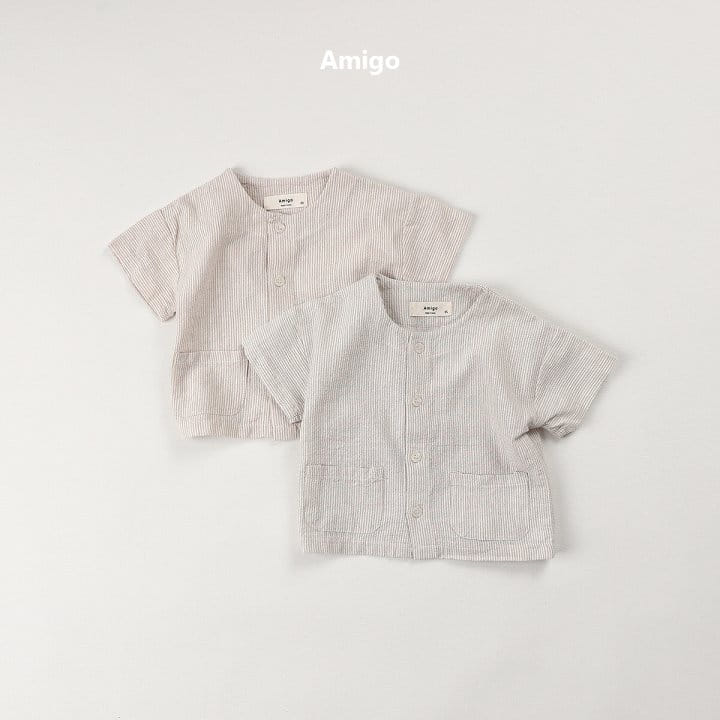 Amigo - Korean Children Fashion - #childofig - Tomato Shirt - 2