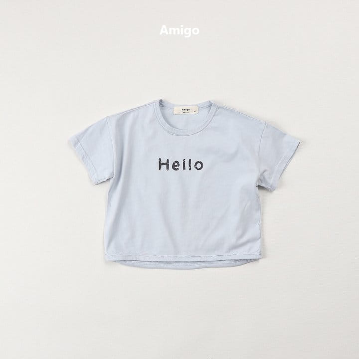 Amigo - Korean Children Fashion - #childrensboutique - Hello Tee - 10