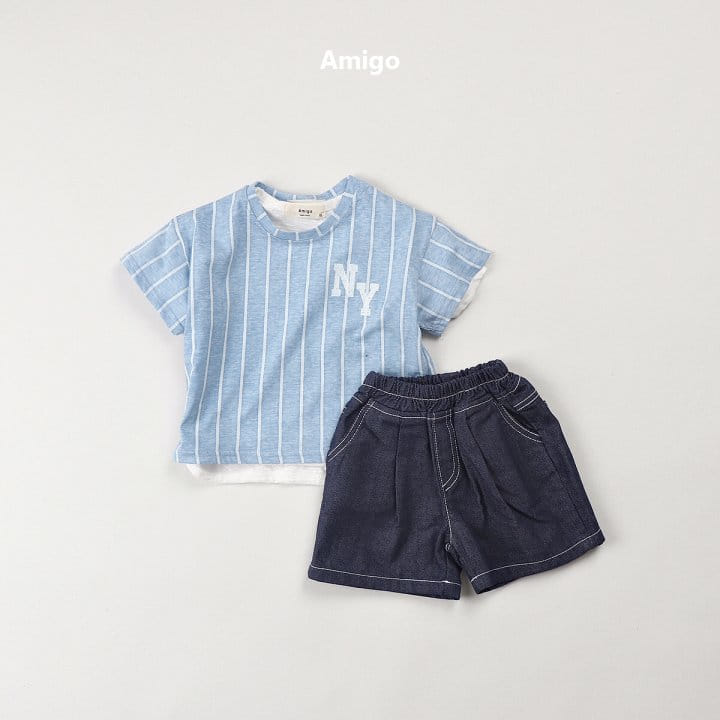Amigo - Korean Children Fashion - #designkidswear - New York ST Tee - 10