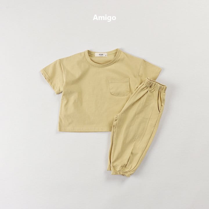 Amigo - Korean Children Fashion - #designkidswear - Melbern  Top bottom Set - 9