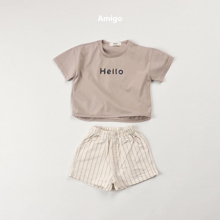 Amigo - Korean Children Fashion - #designkidswear - Hello Tee - 11