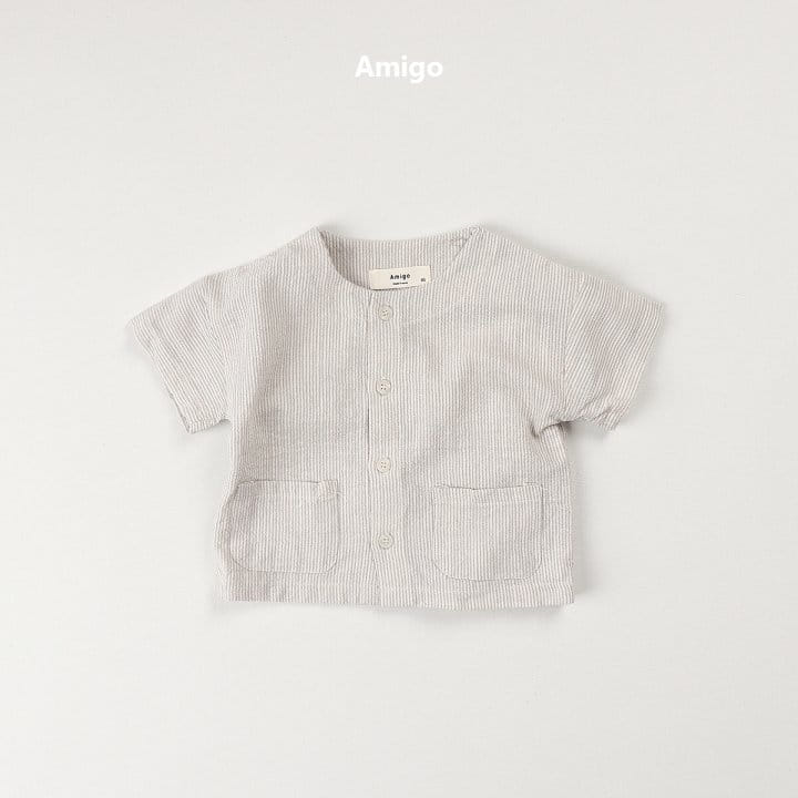 Amigo - Korean Children Fashion - #childrensboutique - Tomato Shirt - 4