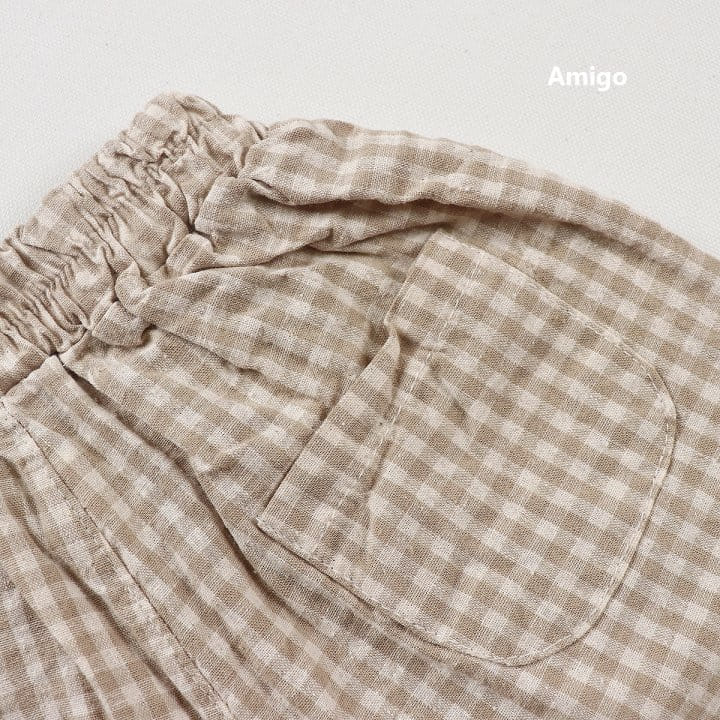 Amigo - Korean Children Fashion - #discoveringself - Gobang Check Pants - 7