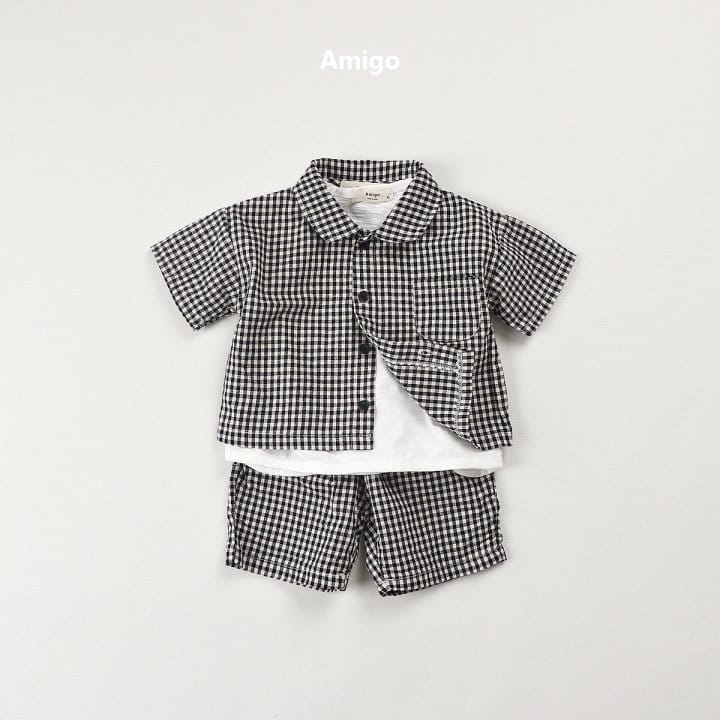 Amigo - Korean Children Fashion - #discoveringself - Gobang Check Shirt - 6